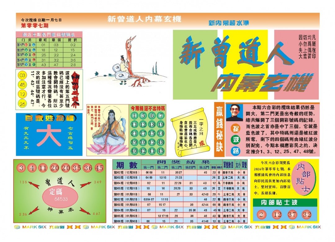 007期新曾道人内幕A[图]