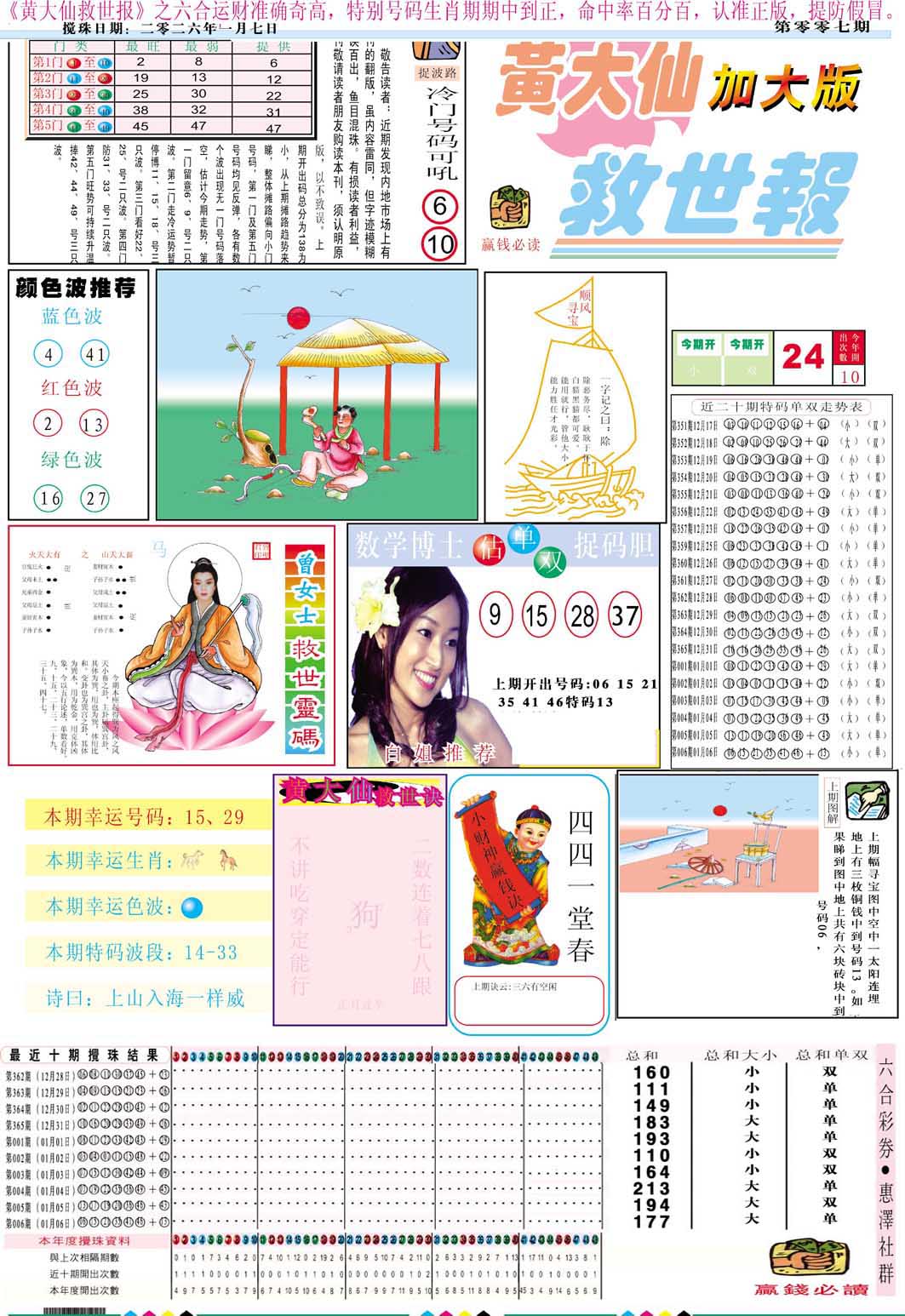 007期黄大仙救世A加大版[图]