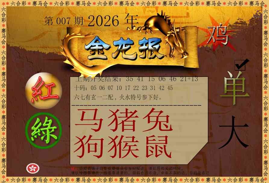 007期金龙报[图]