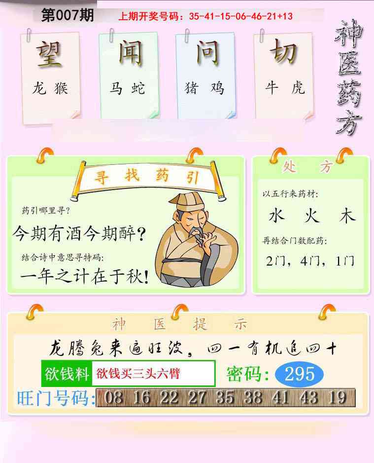 007期神医药方[图]