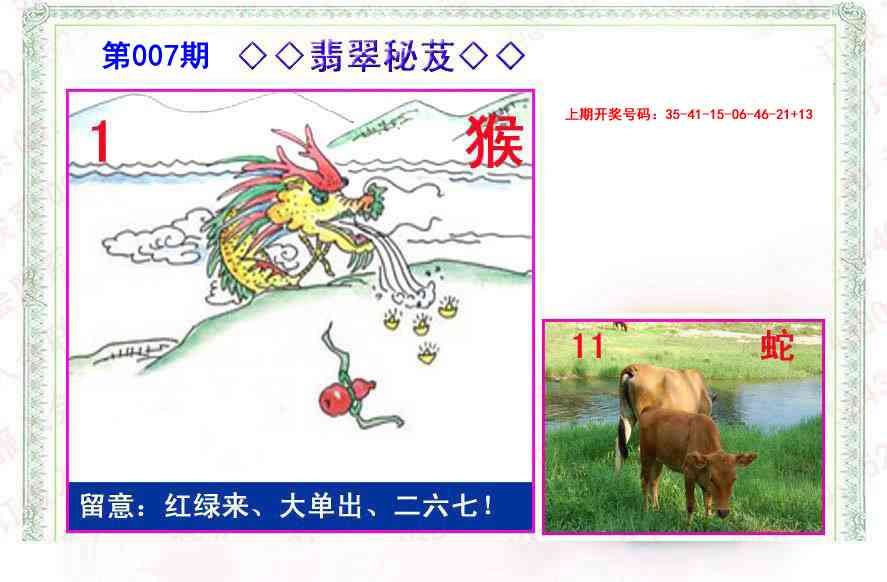 007期翡翠报[图]