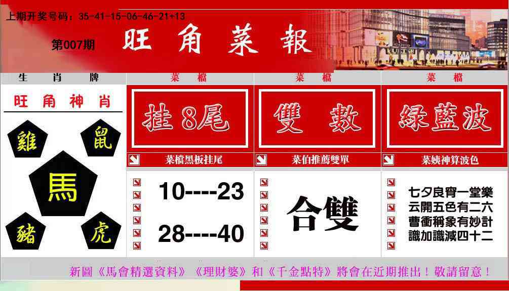 007期旺角菜报[图]