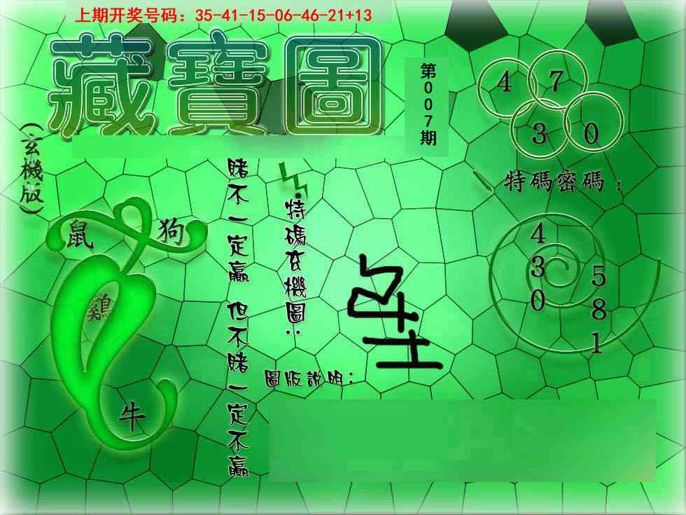 007期九龍玄机报[图]