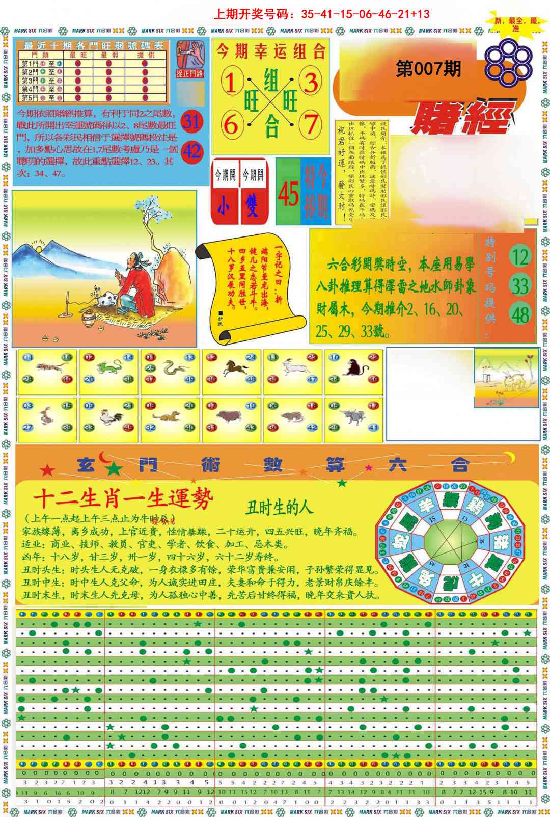 007期九龍赌经A(推荐)[图]