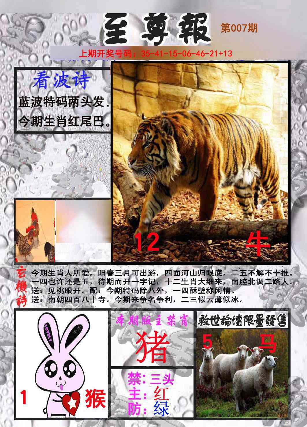 007期至尊报[图]