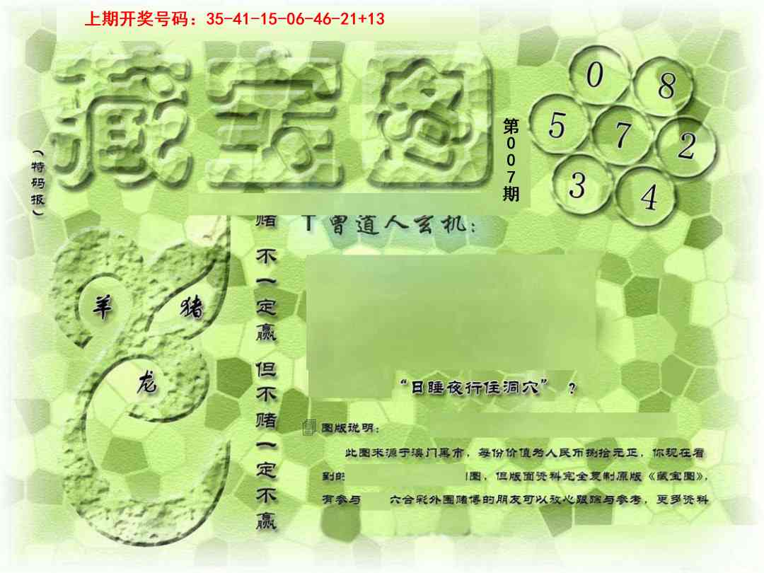 007期假新藏宝图[图]
