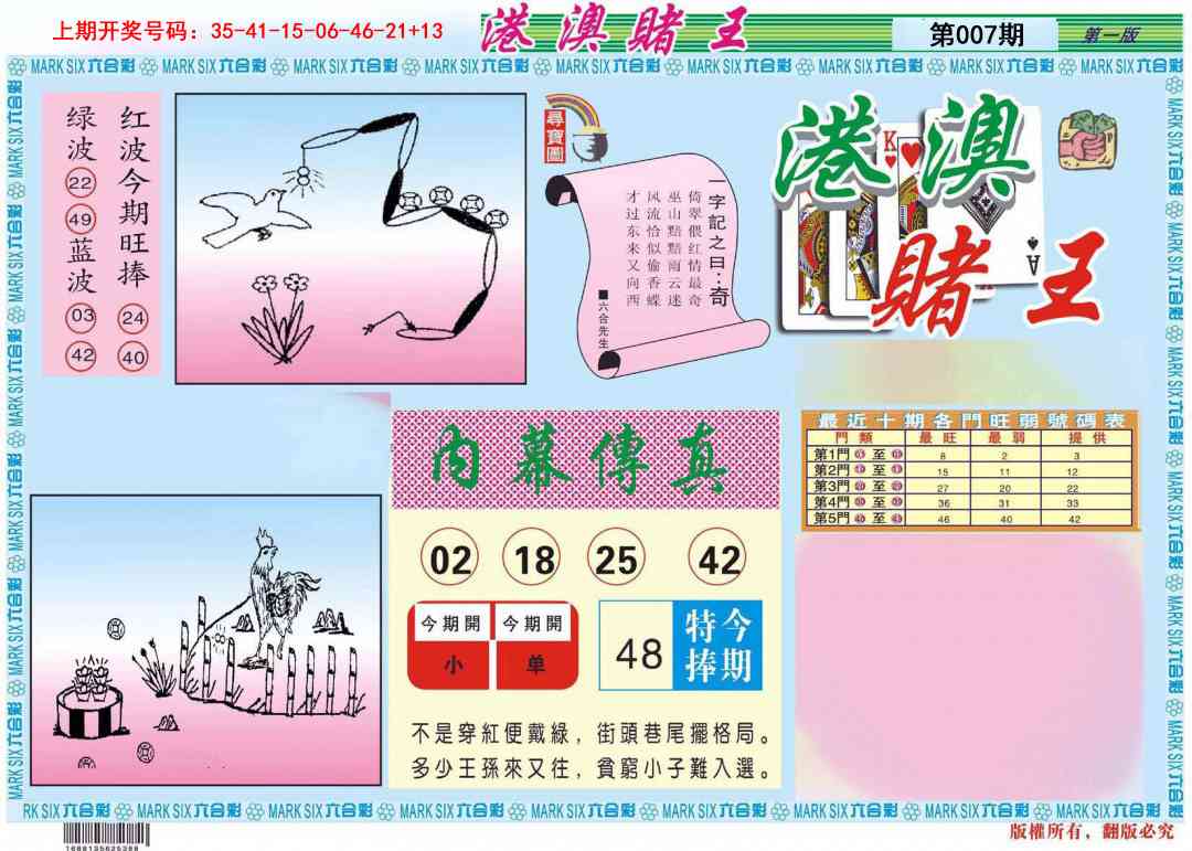 007期港澳赌王A[图]