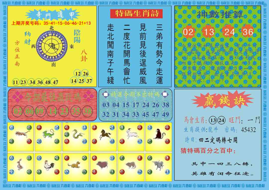 007期黄大仙灵码B[图]