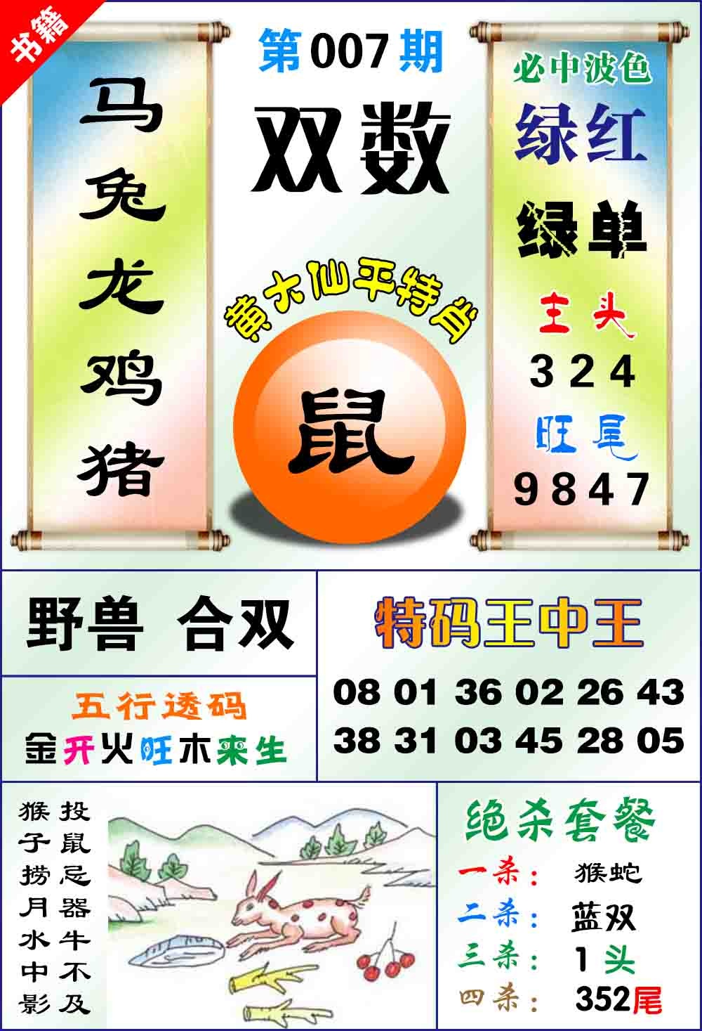 007期澳门平特王中正[图]